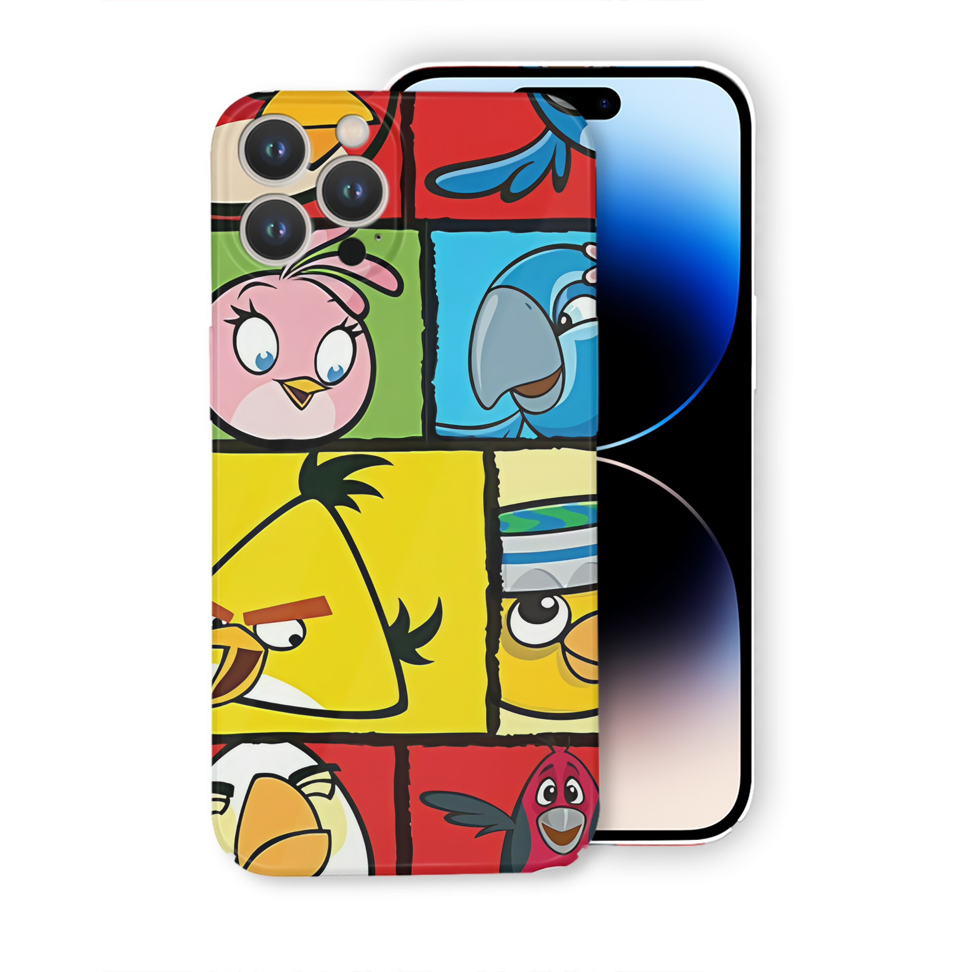 （画像用） Angry Birds アングリーバード 【iPhone 14シリーズ対応】ハードケース